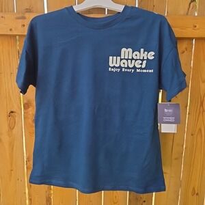 Grayson Threads Kids Make‎ Waves Tee Size M(8) Blue